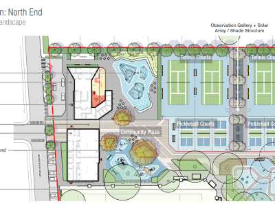 Landscape Plan: North End